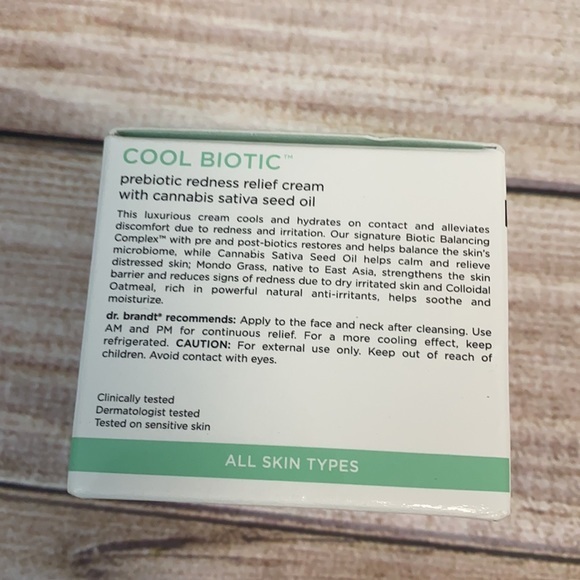 Dr. Brandt Skincare Cool Biotic™ Prebiotic  Redness Relief Cream Moisturizer - Picture 7 of 7